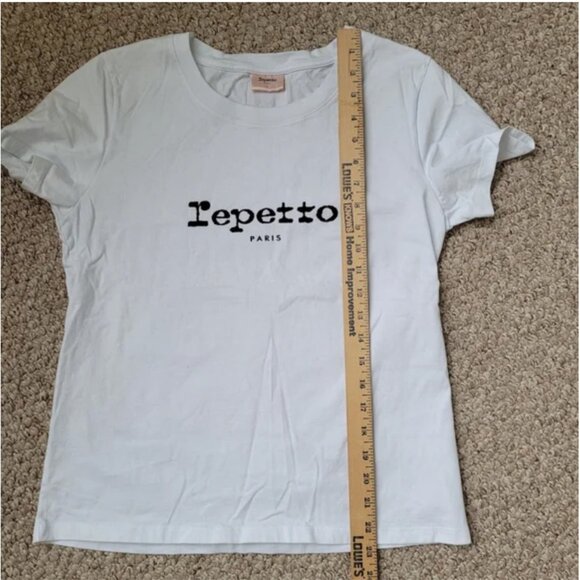 Repetto White Short Sleeve Tee - Picture 5 of 7